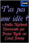 Amlie Nothomb interviewe par France Roche sur Canal Jimmy (novembre 1999)